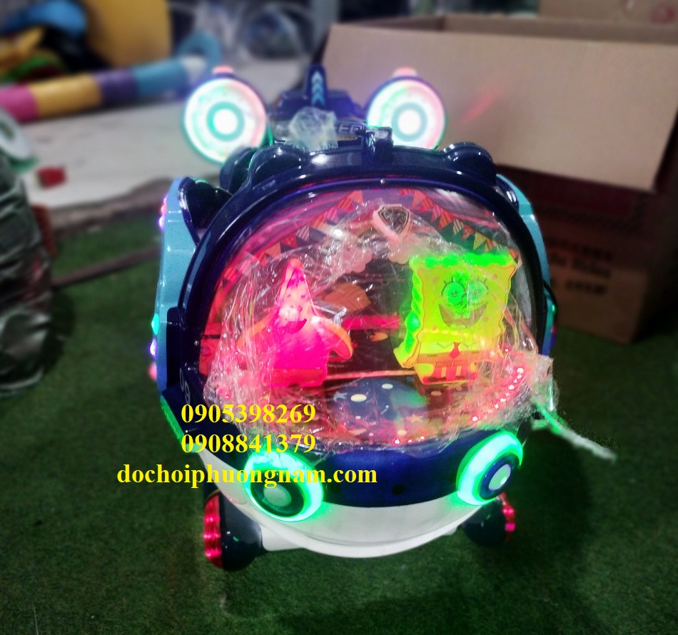 THÚ NHÚN ĐIỆN PHI THUYỀN CÁ XANH DƯƠNG