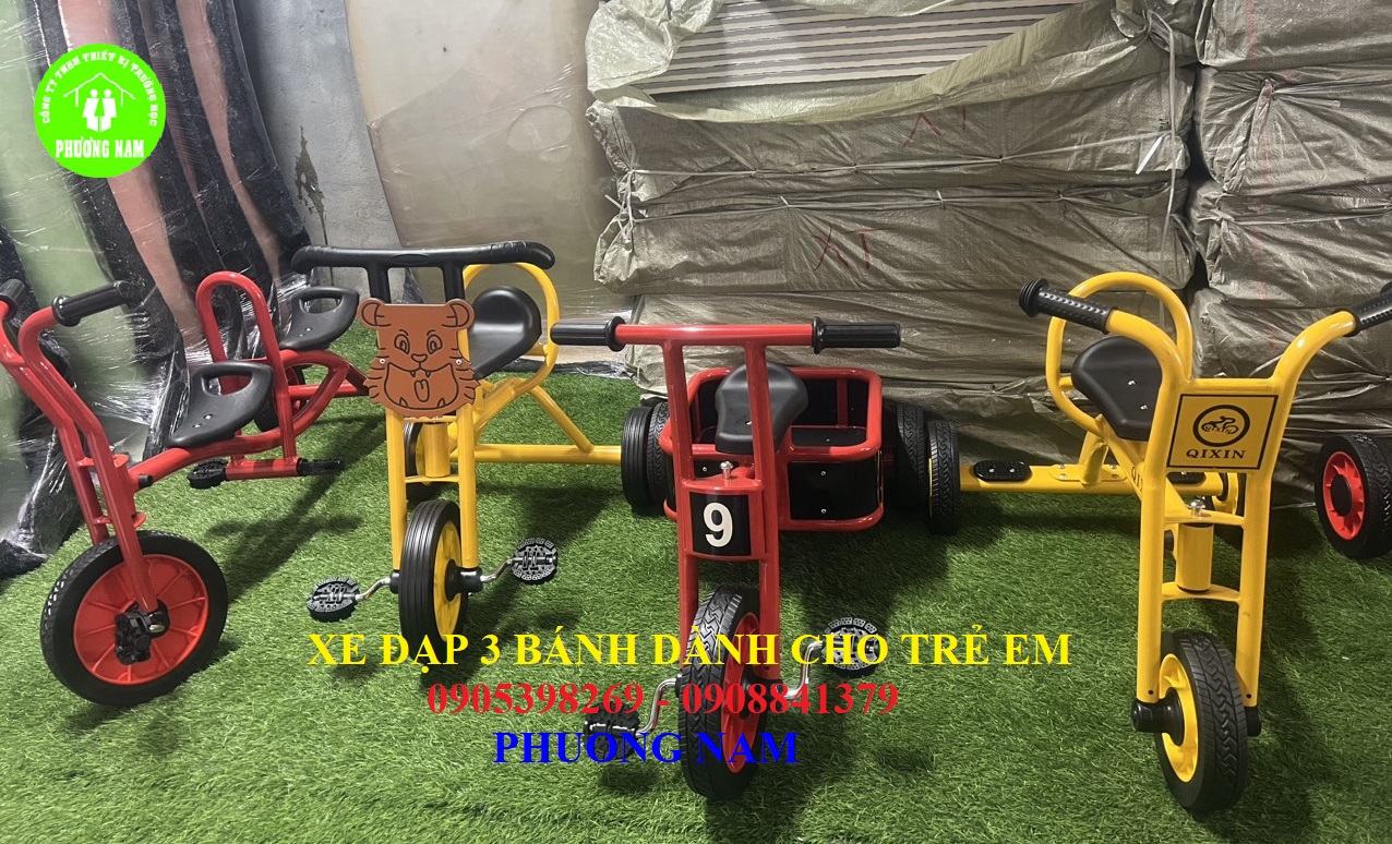 XE ĐẠP 3 BÁNH TRẺ EM