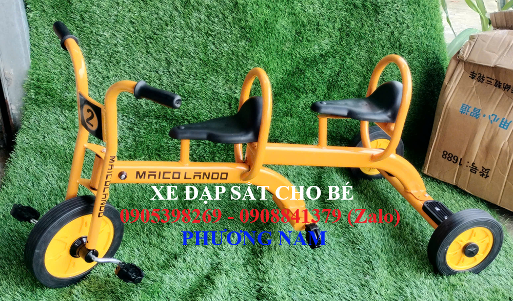 XE ĐẠP 3 BÁNH 2 CHỖ NGỒI