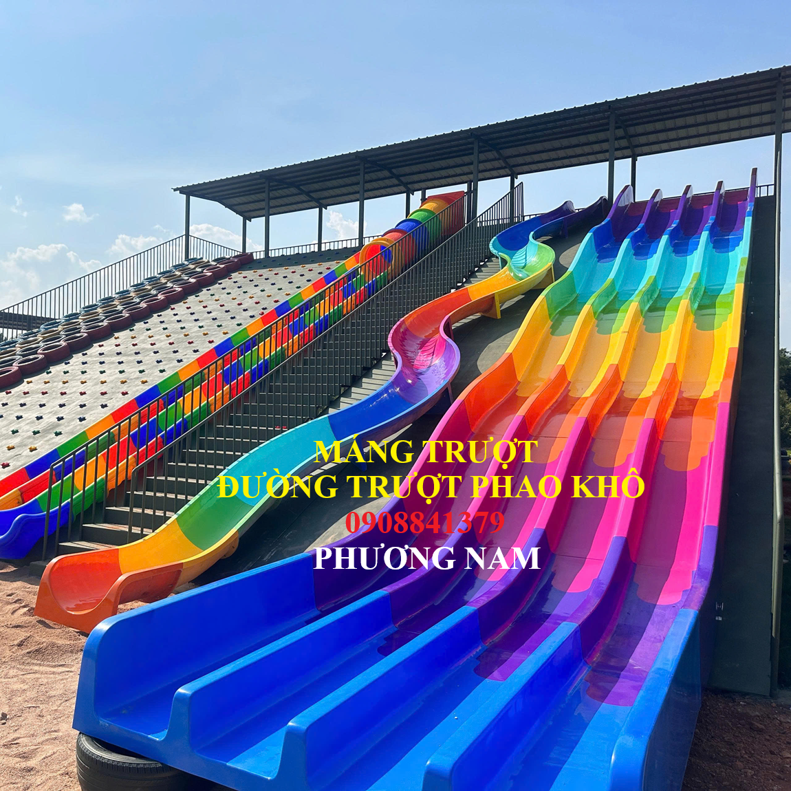Cung cấp máng trượt - đường trượt phao khô