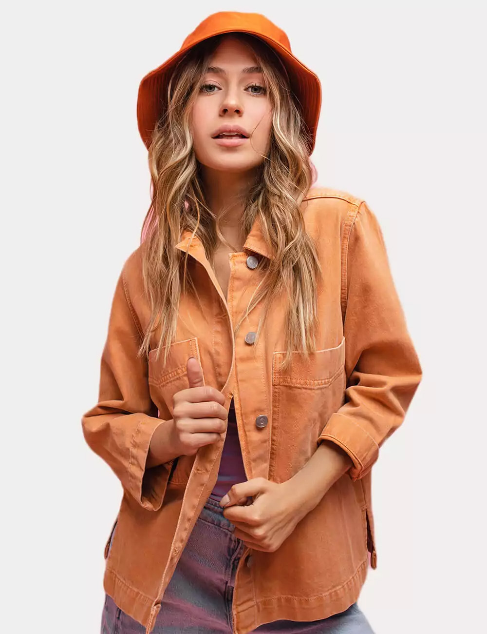 Áo sơ mi flannel nữ