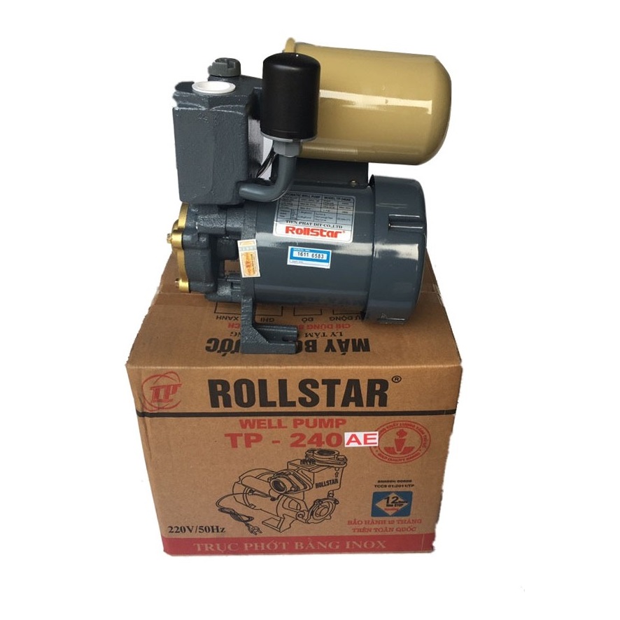 Máy bơm tăng áp Rollstar TP-240AE