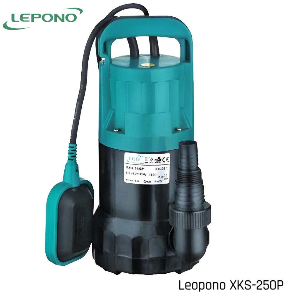 Máy bơm nước thải chìm Lepono XKS-250P (Nhựa)