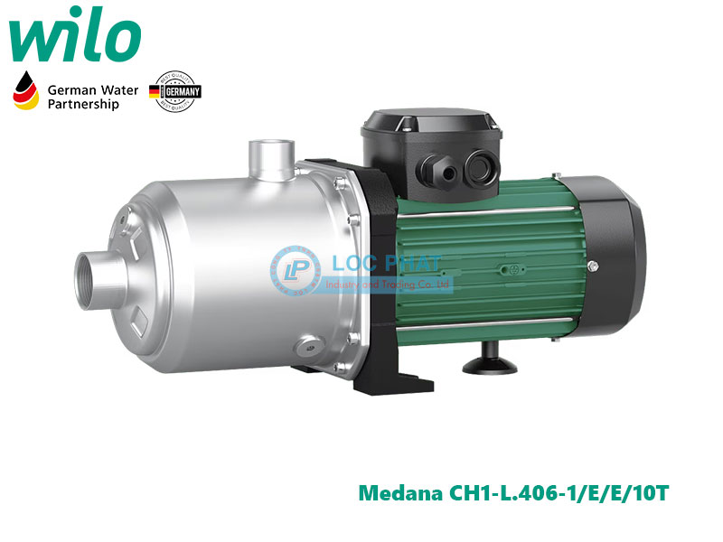 Máy bơm ly tâm trục ngang Wilo Medana CH1-L.406-1/E/E/10T