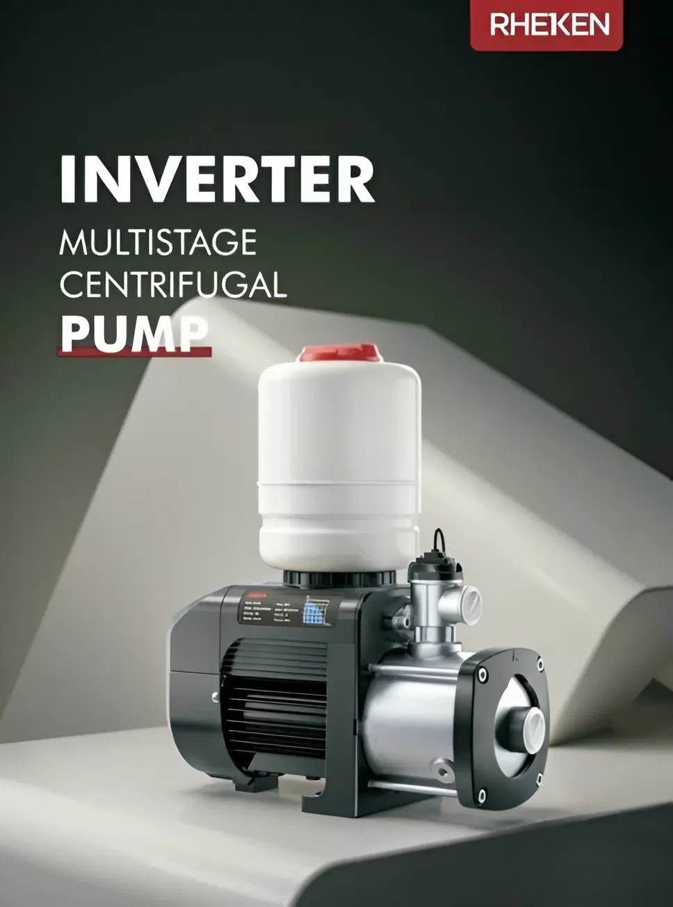 Máy bơm nước biến tần Rheken RJ3-40I (Biến tần đa tầng cánh)