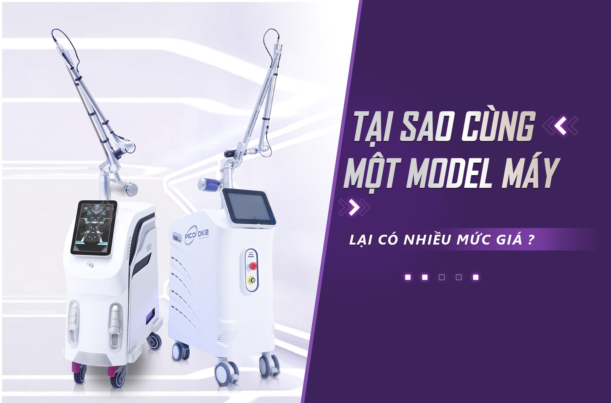 CÁC YẾU TỐ CẦN LƯU Ý KHI MUA SẮM THIẾT BỊ THẨM MỸ CHÍNH HÃNG