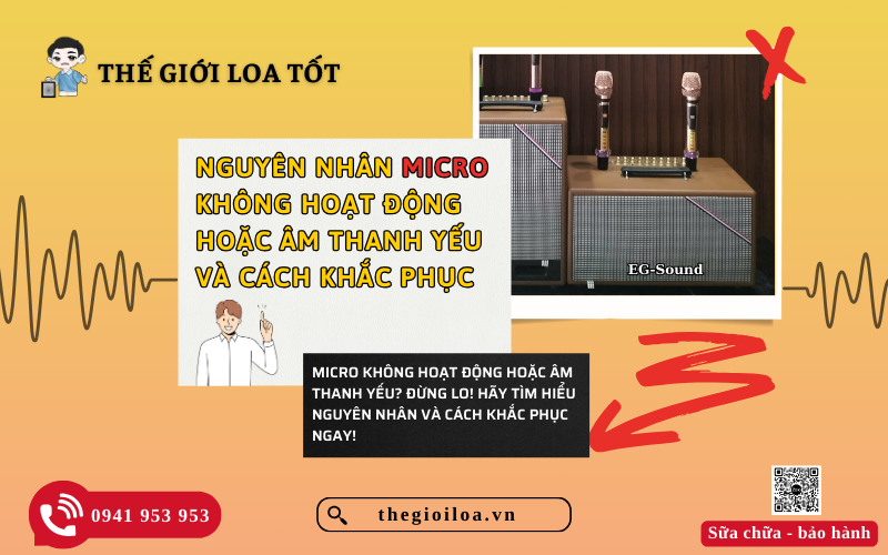 Nguyên Nhân Và Cách Khắc Phục Micro Không Hoạt Động Hoặc Âm Thanh Yếu