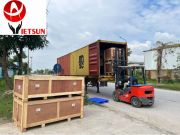 2 Container phụ kiện rèm chống muỗi của Nhôm Việt Ý xuất khẩu sang Mỹ