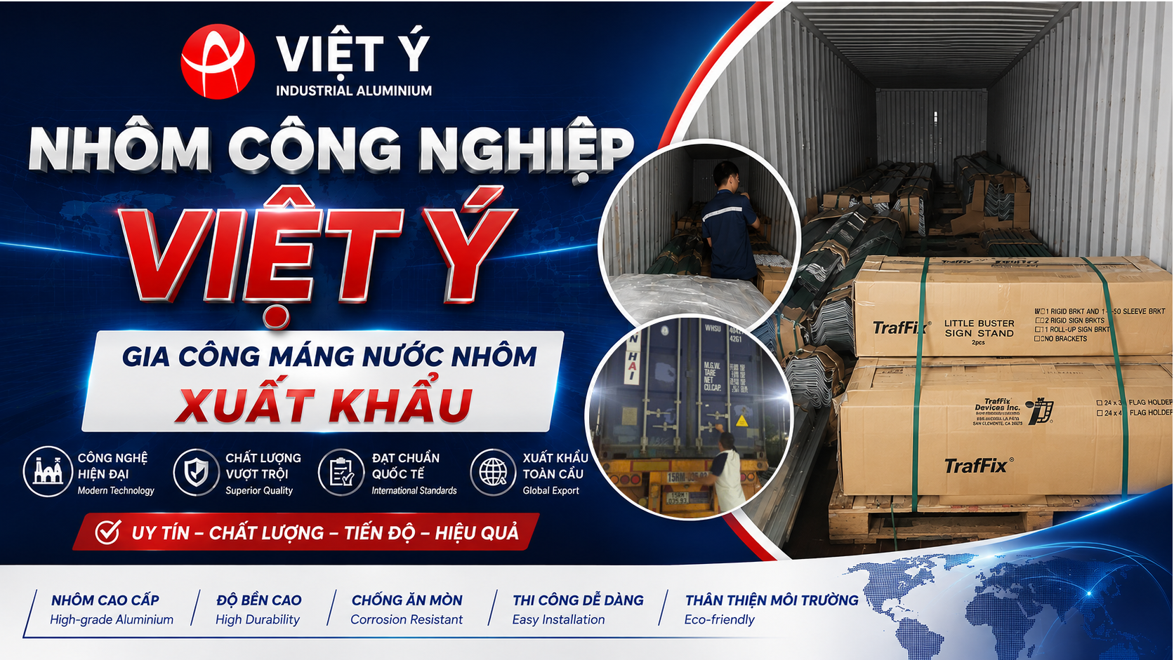 Viet Y Industrial Aluminum – Custom Aluminum Gutter Manufacturing for Export