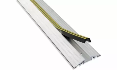 Aluminum Threshold with Seal Strip