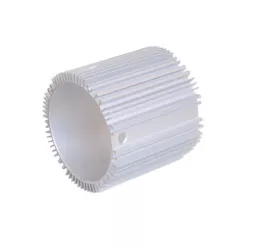 Extruded Aluminum Motor Housing with Sliding Rail Slots