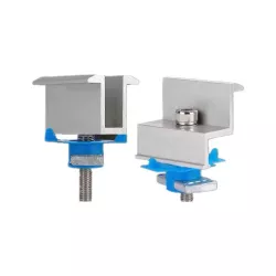 Aluminum Mid Clamp & End Clamp