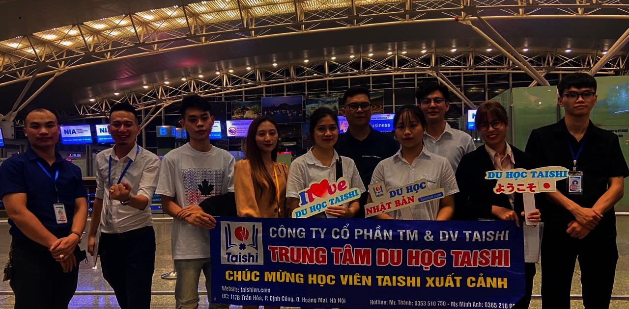 DU HỌC TAISHI TIỄN HỌC VIÊN NHẬP HỌC KỲ T10/2023.