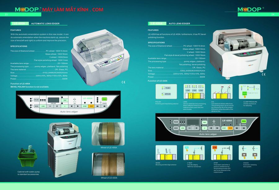 Máy mài tự động LE-420A