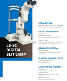 LS-8/LS-8C Didital Slit Lamp