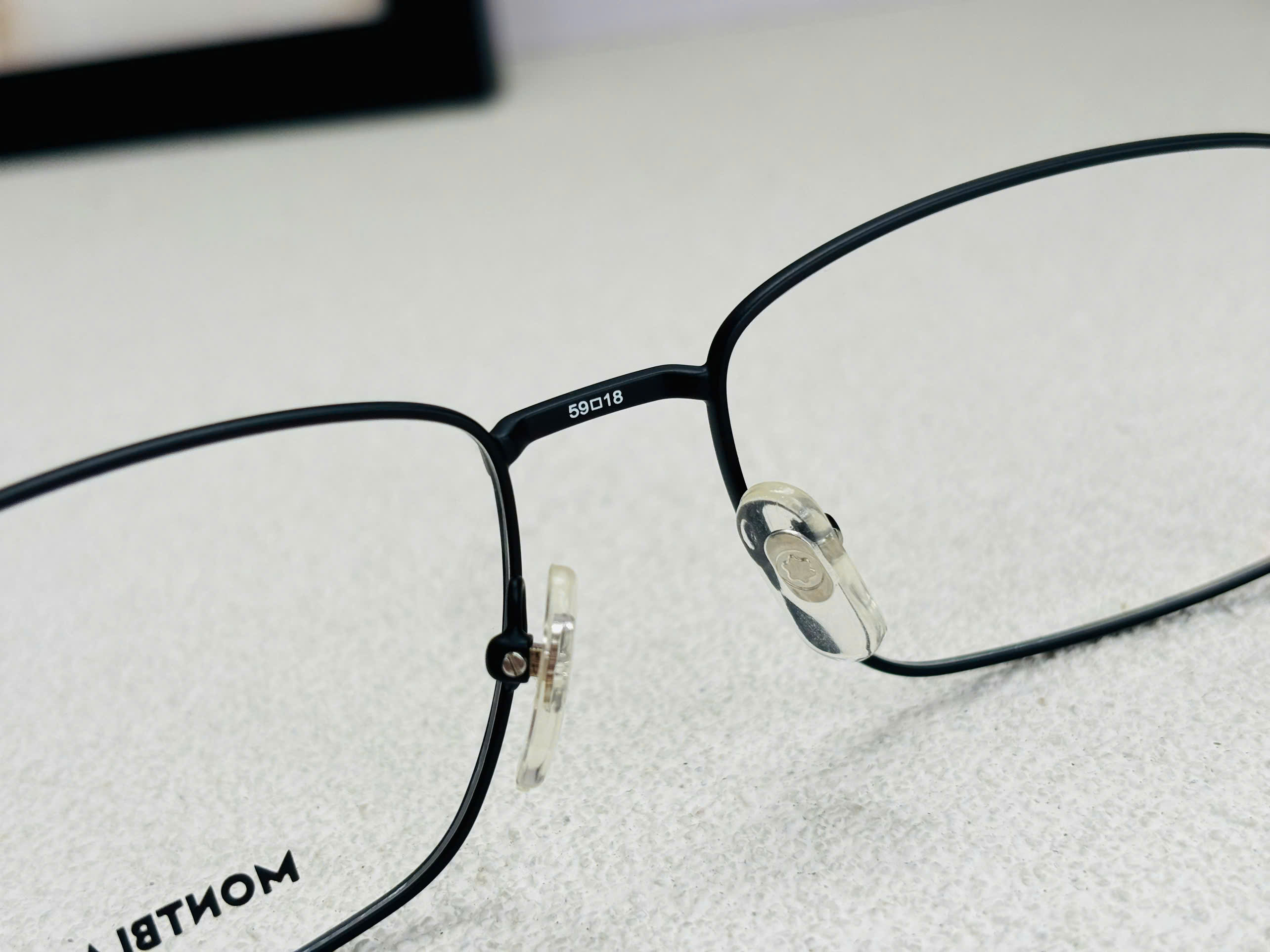 GỌNG KÍNH CẬN MONTBLANC CAO CẤP - MONTBLANC MB0016O BLACK EYEGLASS