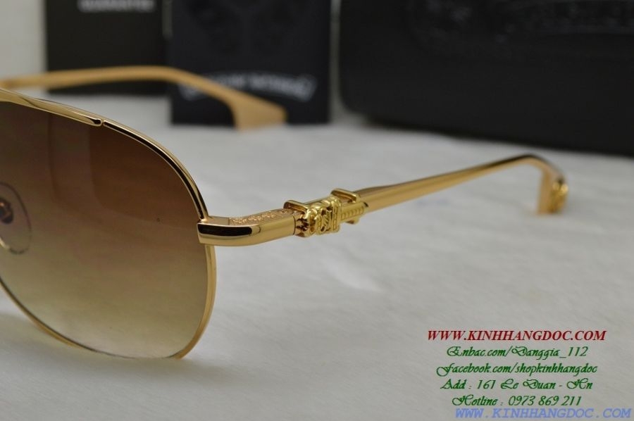 Chrome Hearts HANK IN GOLD