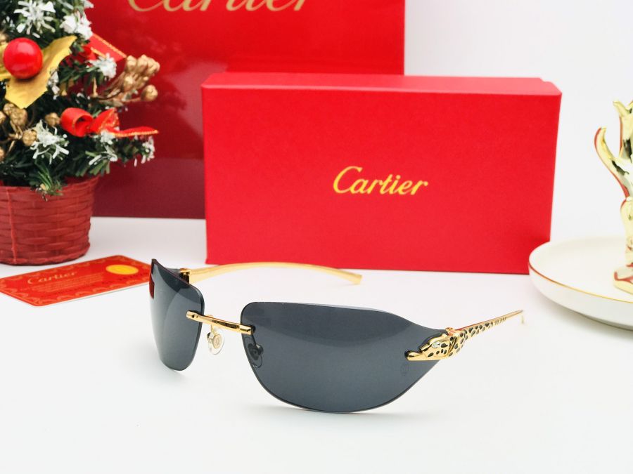 KÍNH MẮT CARTIER KHOAN BÁO ĐỐM CAO CẤP - CARTIER PARIS 110 GOLD