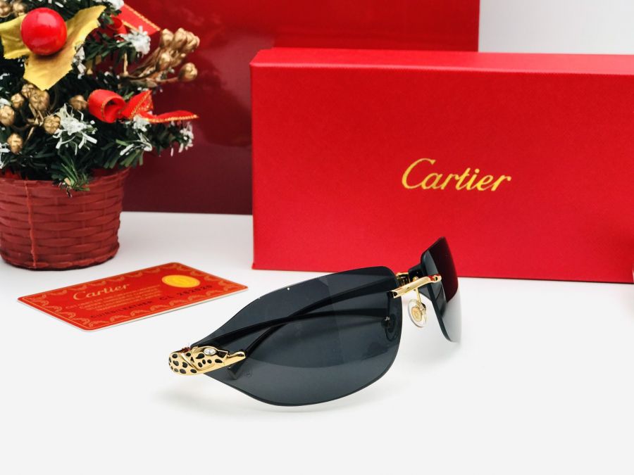 KÍNH MẮT CARTIER KHOAN BÁO ĐỐM CAO CẤP - CARTIER PARIS 110 GOLD
