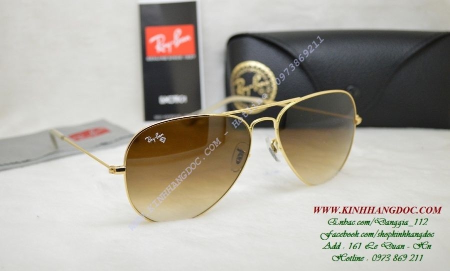 Rayban RB3025 Diamond Hard - ( Mắt kính Kim cương chống vỡ )