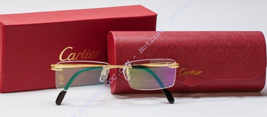 Gọng kính khoan Cartier 8200642​ Titan