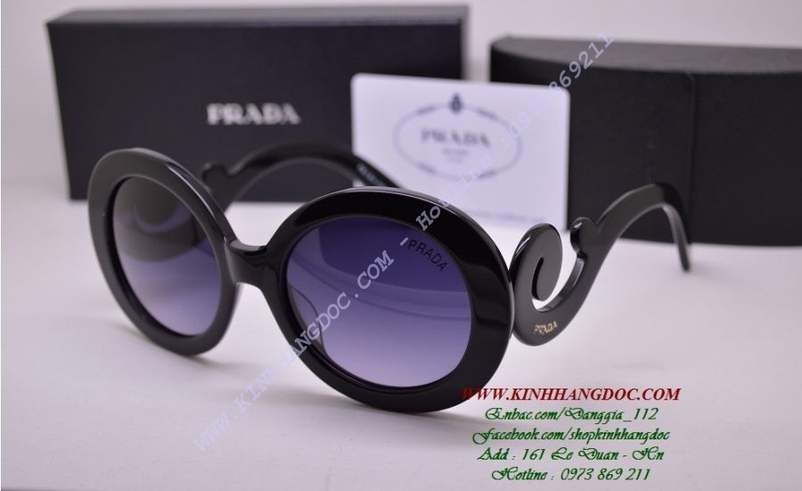 KÍNH NỮ PRADA SPR27NS ( ĐEN )