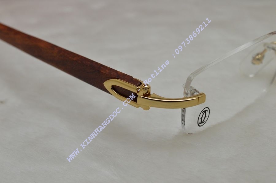 Gọng Cartier khoan 3524013 ( MÀU VÀNG )