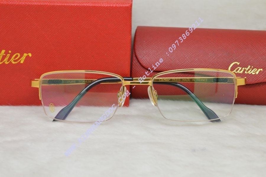 Gọng Titan Cartier 3139942 GOLD