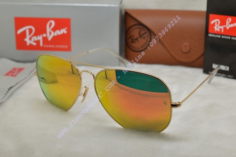 RAY-BAN RB3026 001/69 AVIATOR LARGE METAL