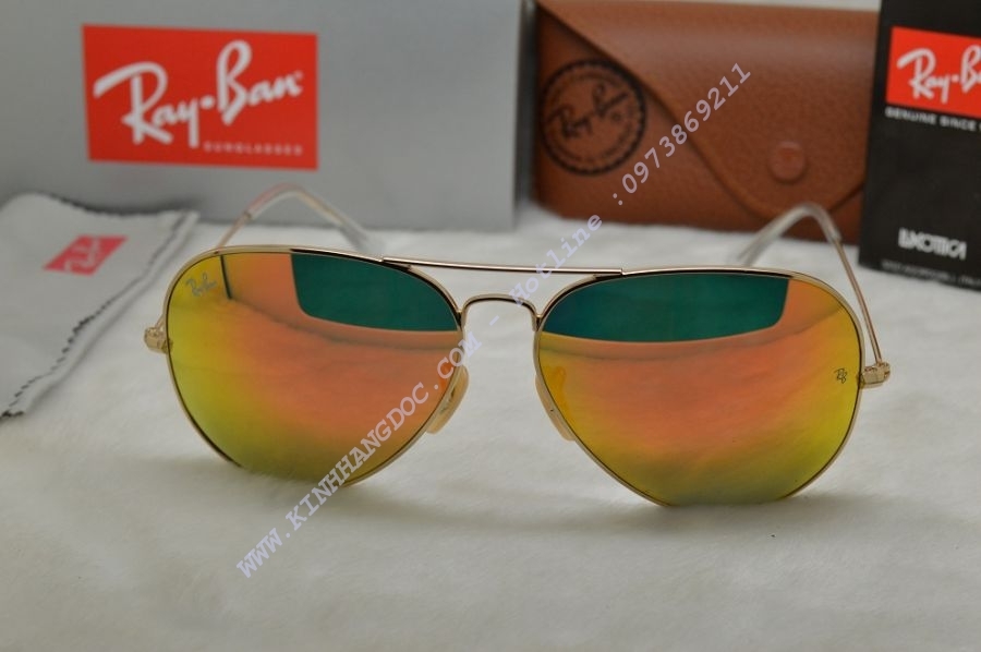 RAY-BAN RB3026 001/69 AVIATOR LARGE METAL