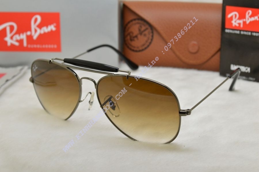Ray-Ban RB3407 Outdoorsman II ( BROWN LENS )