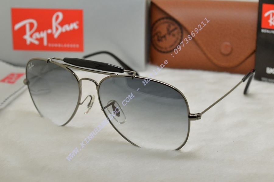 Ray-Ban RB3407 Outdoorsman II ( GREY LENS )