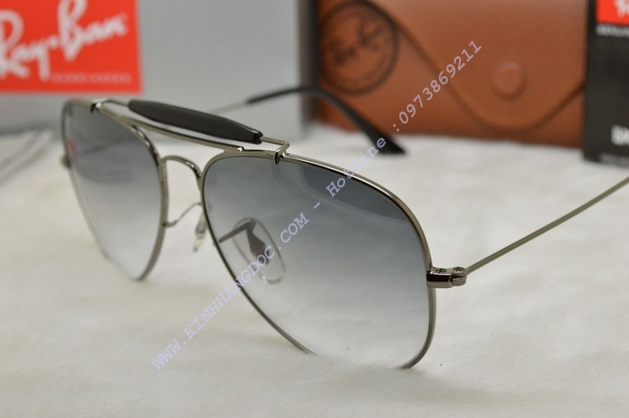 Ray-Ban RB3407 Outdoorsman II ( GREY LENS )