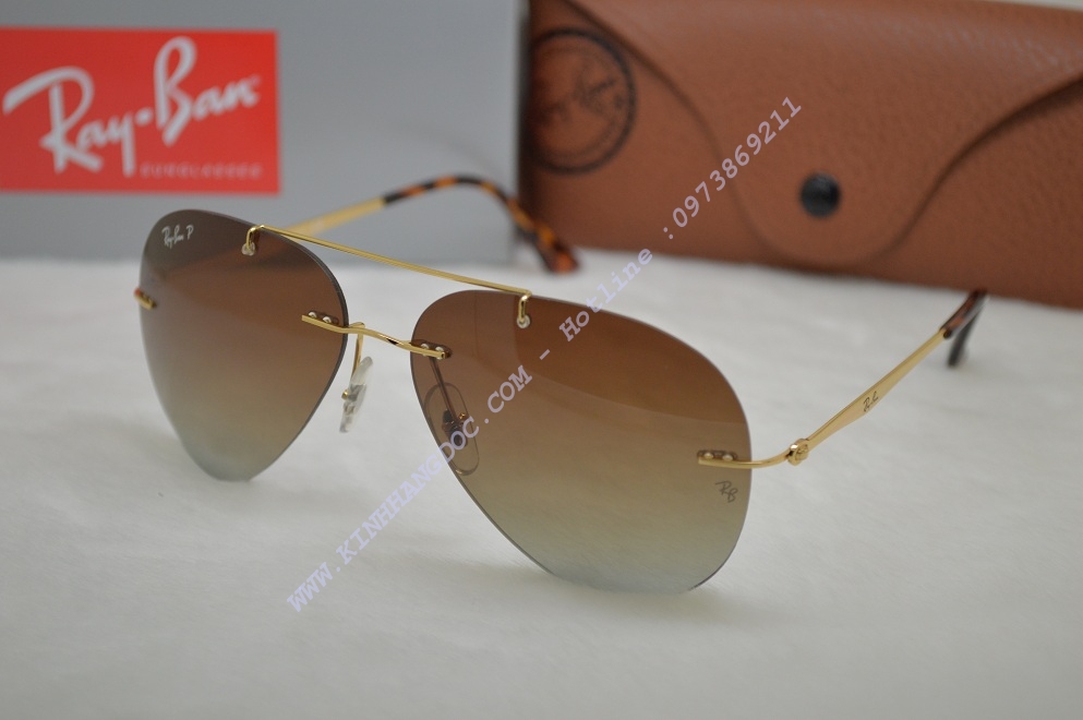 KÍNH MẮT RAY-BAN RB8055 ( Màu Trà Nhạt )