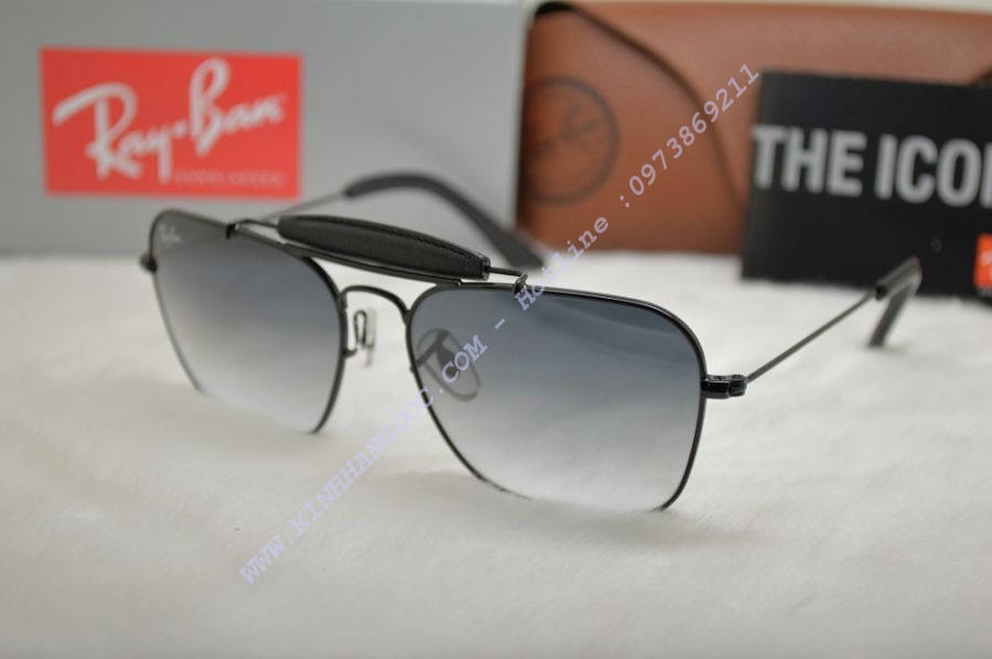 KÍNH RAYBAN 3 CẦU DA - RB3415Q