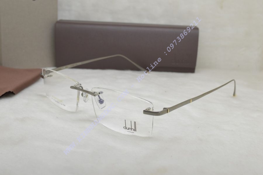 GỌNG KÍNH KHOAN - DUNHILL DUT61658 SILVER