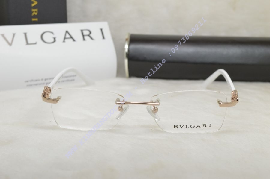 GỌNG KÍNH KHOAN NỮ - BVLGARI 2169 WHITE