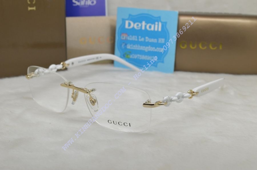 GỌNG KÍNH NỮ - GUCCI GG4227 WHITE GOLD