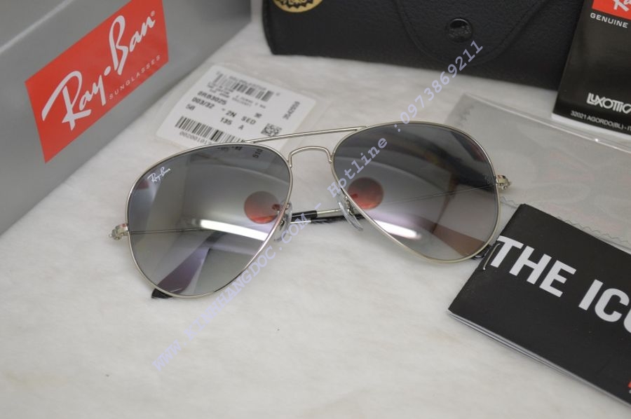 KÍNH MẮT RAYBAN AVIATOR RB3025 003/32 58-14 (AUTHENTIC)