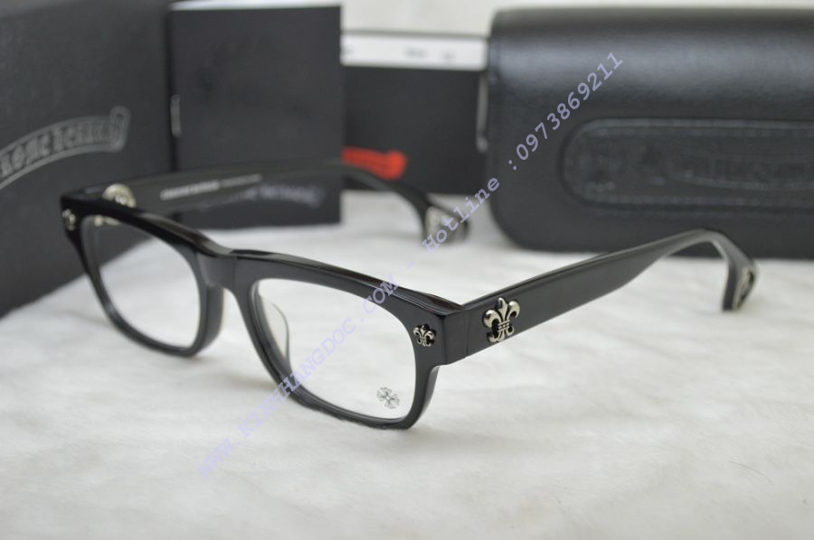 GỌNG KÍNH CẬN CAO CẤP - CHROME HEARTS FILLED BLACK