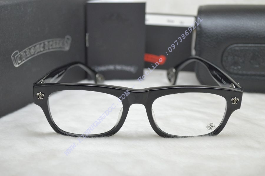 GỌNG KÍNH CẬN CAO CẤP - CHROME HEARTS FILLED BLACK