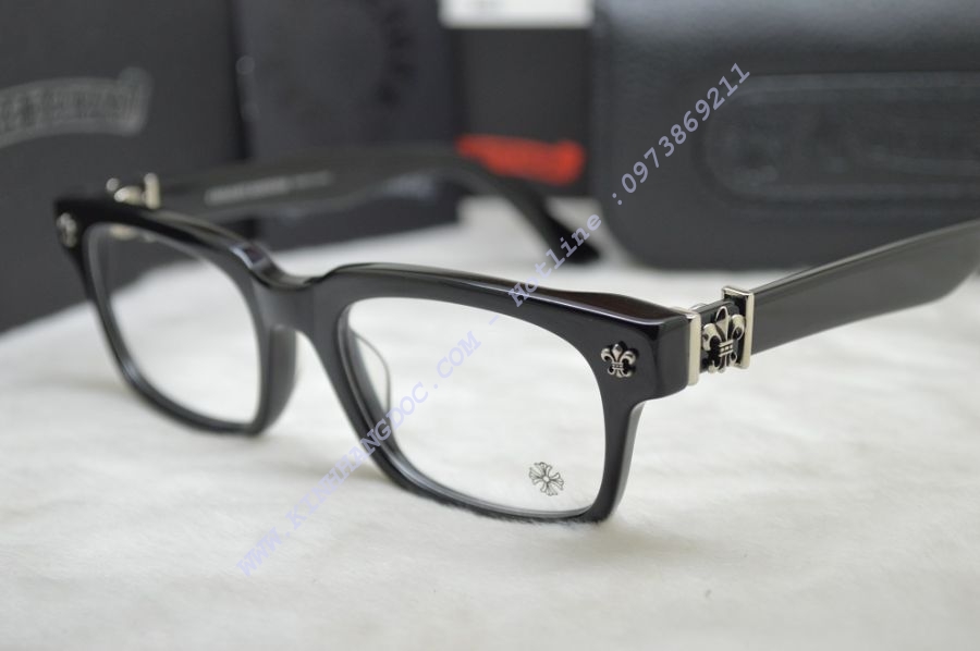 GỌNG KÍNH CẬN CAO CẤP - CHROME HEARTS GITTINANY BLACK