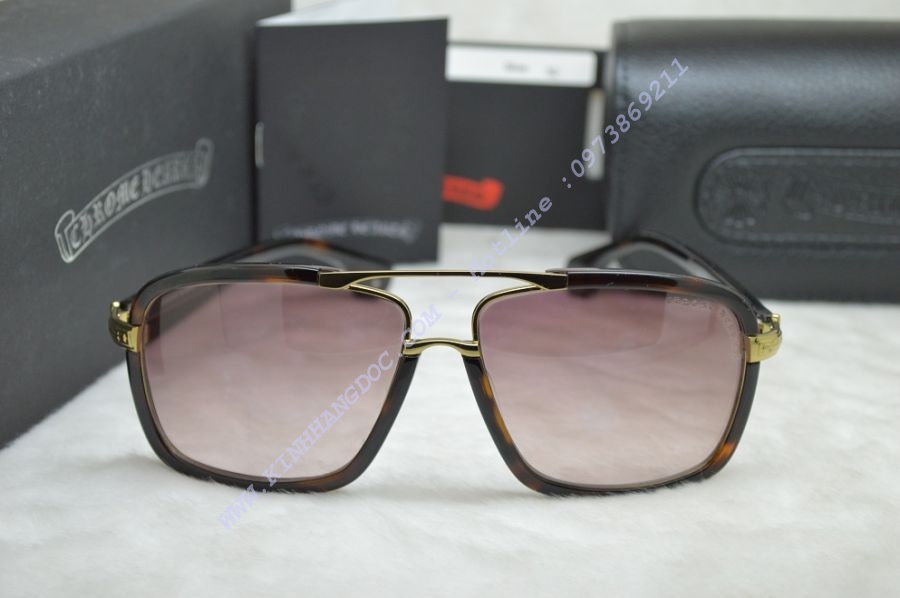 KÍNH MẮT NAM - CHROME HEARTS THROB BROWN