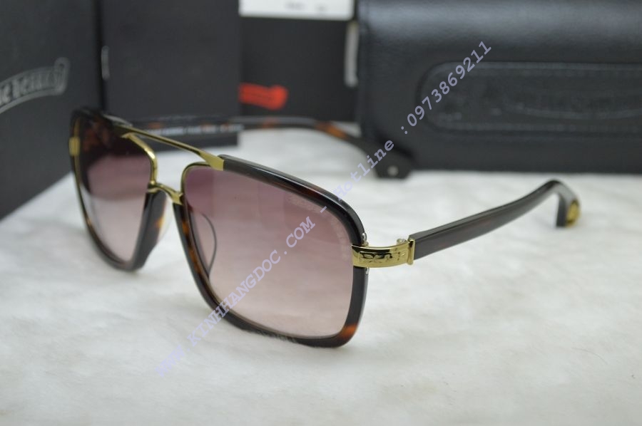 KÍNH MẮT NAM - CHROME HEARTS THROB BROWN