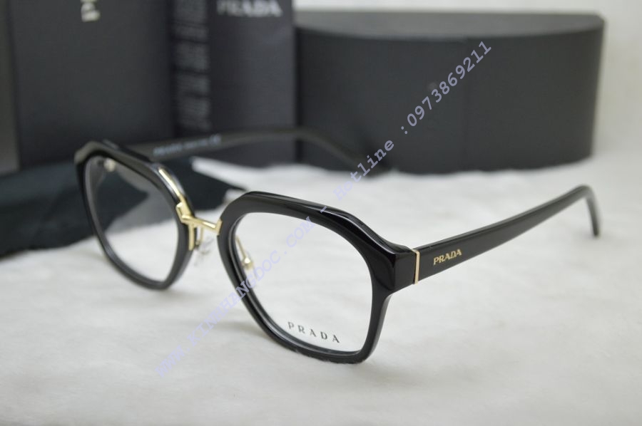 GỌNG KÍNH NỮ PRADA VPR09RV BL  ( Màu đen )