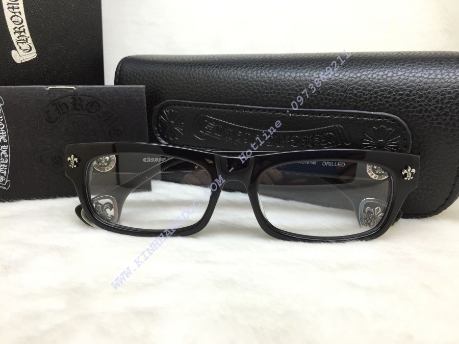 Gọng cận Chrome Hearts Black