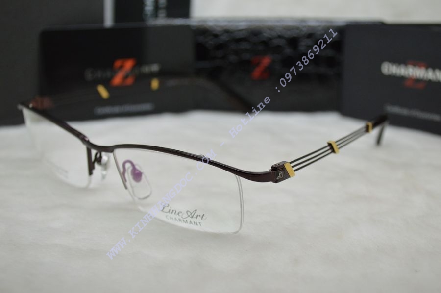 GỌNG KÍNH CẬN NAM - CHARMANT XL2204 EXCELLENCE TITAN LINE ART