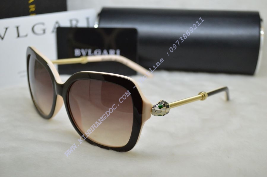 KÍNH MẮT NỮ BVLGARI BV1333/S ( Màu Kem )