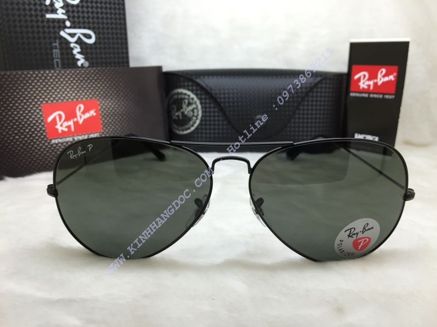 KÍNH RAYBAN RB3026 POLARIZED ( Màu Xanh Đen )