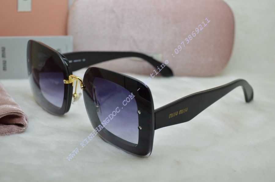 KÍNH NỮ MIU MIU CAO CẤP 2016 - MIU MIU SMU06RS BLACK